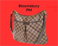 LOUIS VUITTON Damier Bloomsbury PM Shoulder Bag