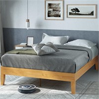 ZINUS Moiz Deluxe Wood Platform Bed  Full
