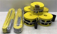 Lot of 7 Ancra Lifting Slings/Winch Straps NEW$130
