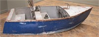 Vintage Carnival Aluminum Boat 4 Passenger