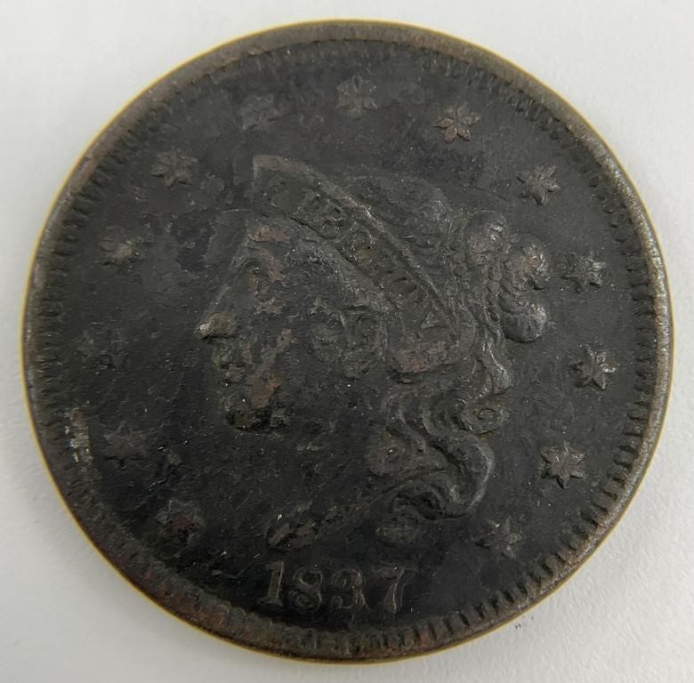 1837 US Large Cent