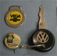 Group of vintage automotive collectibles