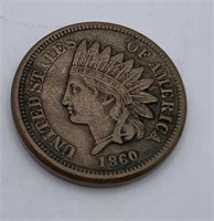 1860 Indian Head Penny