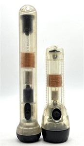 (2) See Through Flashlights 11.25” and Smaller