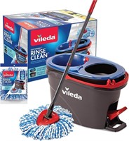 Vileda EasyWring RinseClean Spin Mop & Bucket Sysm