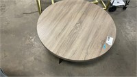 Elegant Round Chipboard Coffee Tables  Industrial