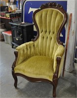 Antique Victorian style accent chair