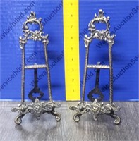 Small Brass Easels