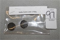 1700'S INDIA COINS