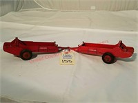 Vintage McCormick Spreaders w/Arcade Wheels