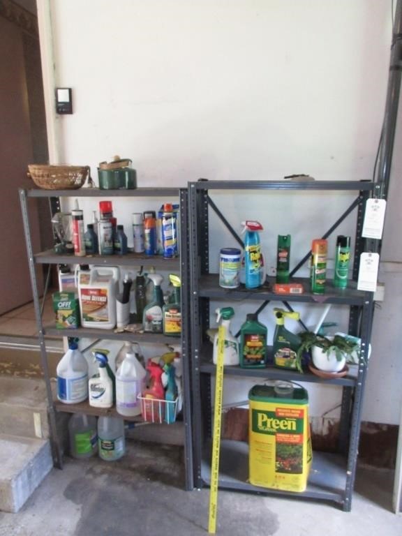 Gardening supplies (shelves sell separate)