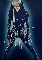 Autograph COA Lady Gaga Photo