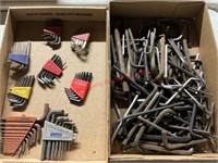 2 Flats of Assorted Hex Keys