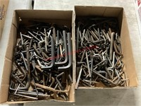 2 Flats of Assorted Hex Keys