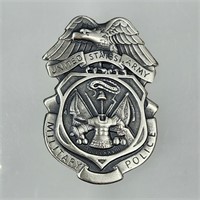 US MILITARY POILICE BADGE - OBSOLETE