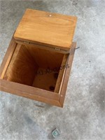 Wooden Dog Food/Treat Box