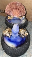 Wax Works Seashell Waterfall Candle Holder