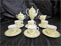 17pc Wedgwood China Coffee Set