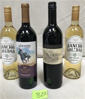 11 - LOT OF 4 BOTTLES (B22)