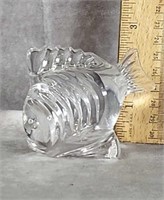 WATERFORD CRYSTAL FISH PAPERWEIGHT