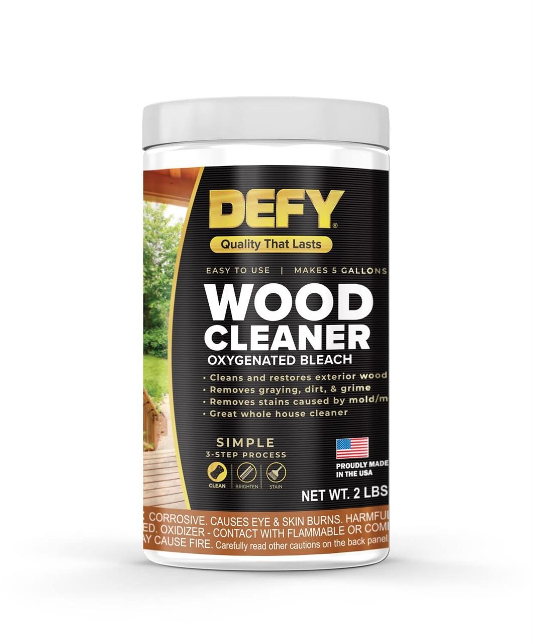 DEFY 2 LB Wood Deck Cleaner Powdered Concentrate