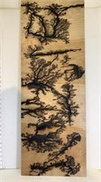 1 of a kind Tree Fractal Wood Wall Art