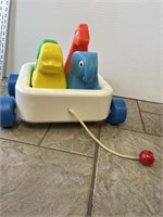 Little Tikes wagon with animals