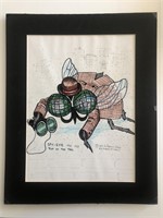 Spy-Eye the Fly Original Art - 1984 McCarthy- Eato