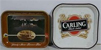 2 Cola Cola & Carling Beer Trays