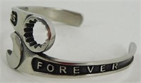 Forever Silver 925 Wrench Cuff Bracelet