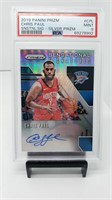 PSA 9 Chris Paul autograph silver prizm Pop 2