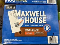 Maxwell House med 100 K cups