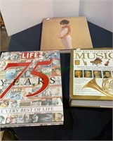 Coffee table book lot - Life  75 years - the