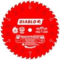 10in. X 40-tooth General Purpose Saw Blade For