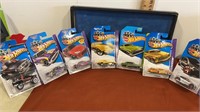 7 New Hot wheels On card