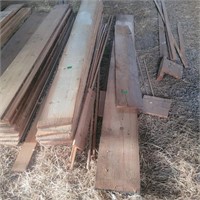 Larch planed boards- aprx 10" wide by 9-10 ft long