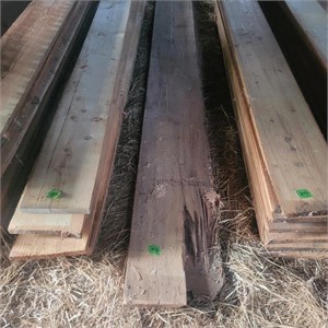 Larch Boards, 12 3/4" wide - 10 ft long