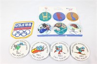Olympic Pins - 1980 Lake Placid etc.