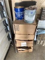 4-Cases of Sherwin Williams Paint White/Ultra-Deep