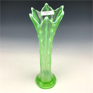 Dugan Green Opal Target Vase