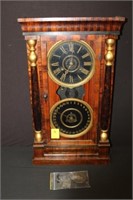 Double Dial Clock/New Haven Time/Strike Calendar