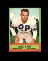1963 Topps #33 Yale Lary EX to EX-MT+