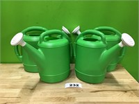 2 Gallon Watering Can lot of 4
