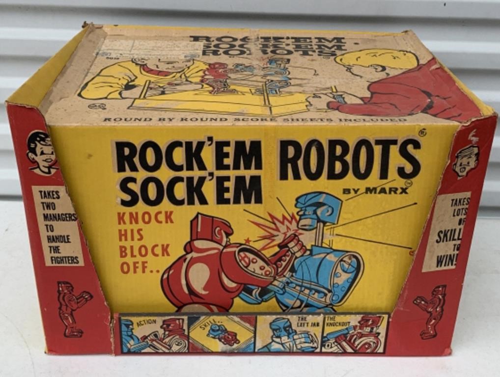 Rock'Em Sock'Em Robots By Marx