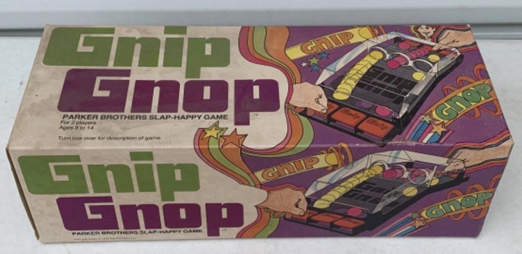 Gnip Gnop Slap Happy Game By Parker Brothers 1971