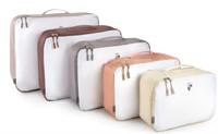 5 PC PACKING CUBE SET - EARTH TONES