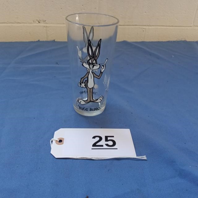 Bugs Bunny Cartoon Glass