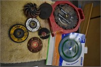 Saw Blade and Grinder Mix Lot