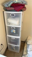 (2) STORAGE CABINETS W/ MATERIAL