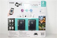 2PACK PRIME OUTDOOR WI-FI SMART OUTLETS